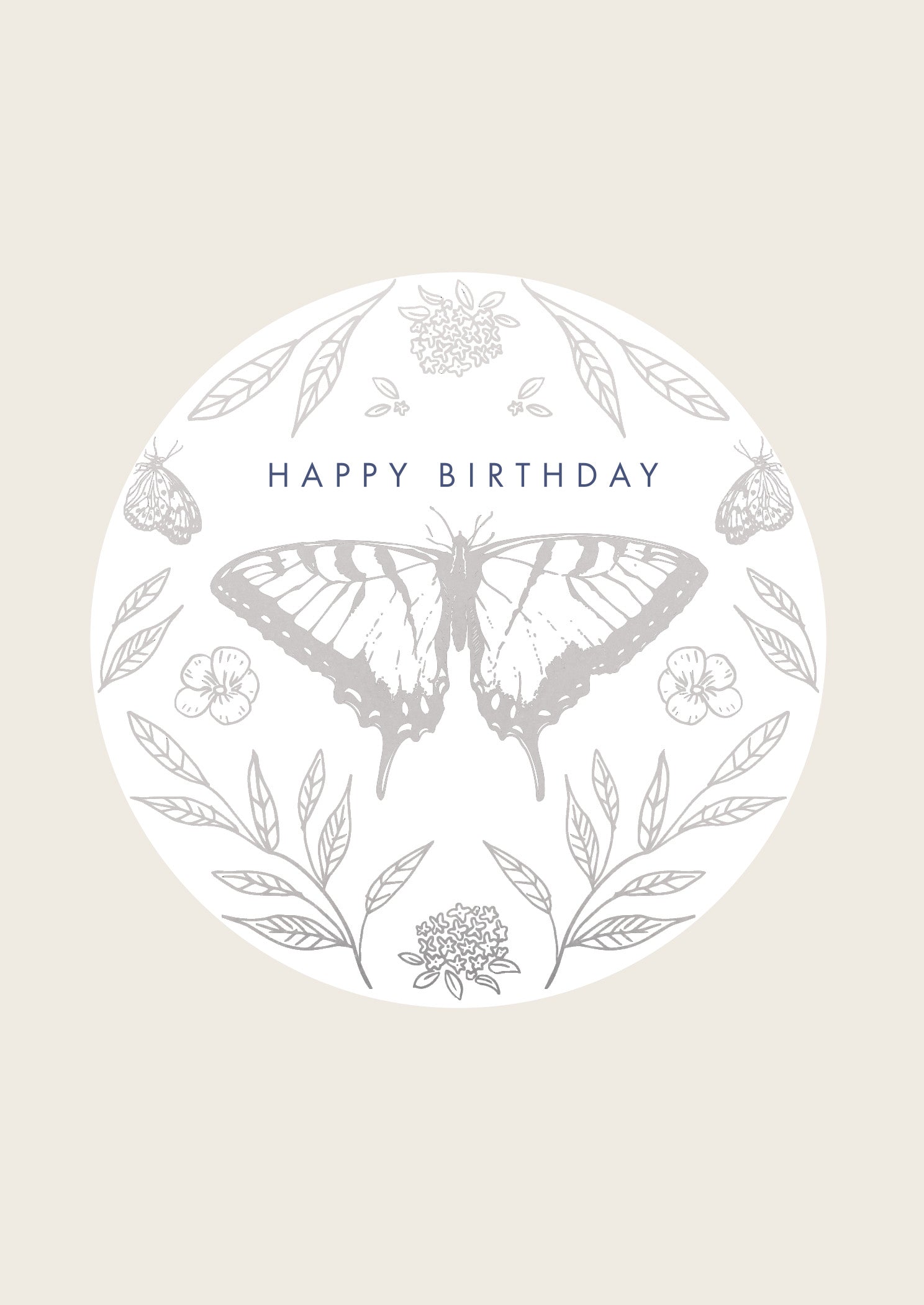Greeting Card Dainty - Flutter Birthday